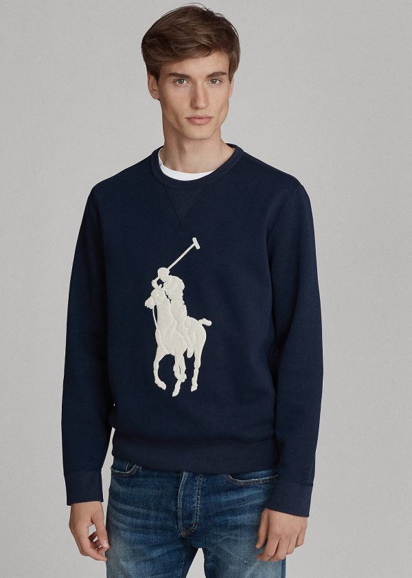 Men's Polo Ralph Lauren Big Pony Sweatshirt | 640571YRU